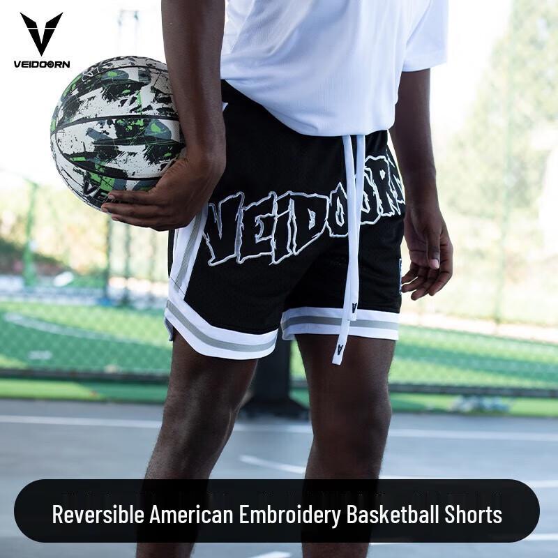 VEIDOORN Men s Loose Summer Basketball Training Shorts L