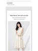 Nanyou Elegant Handmade Shell V-neck Embroidered Sleeveless Dress - Summer Vacation Style