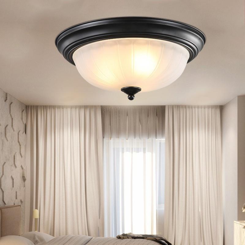 Retro Round Ceiling Lamp Bedroom Light Lamp Balcony Light LED Decorative Lamp
