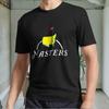 New The Masters Golf Active Logo Men's Black T Shirt Funny Size S To 5XL