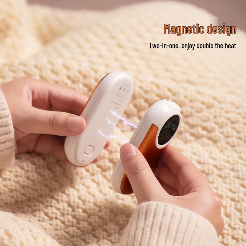 Portable Magnetic Electric Hand Warmer, Fast Heating & High Capacity