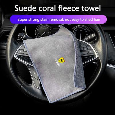 Car Wash Towel Car Cleaning Drying Cloth Detailing Car Wash Towel For Ferrari 250 GTO 288 GTO F40 F50 Enzo Ferrari LaFerrari FXX JB1