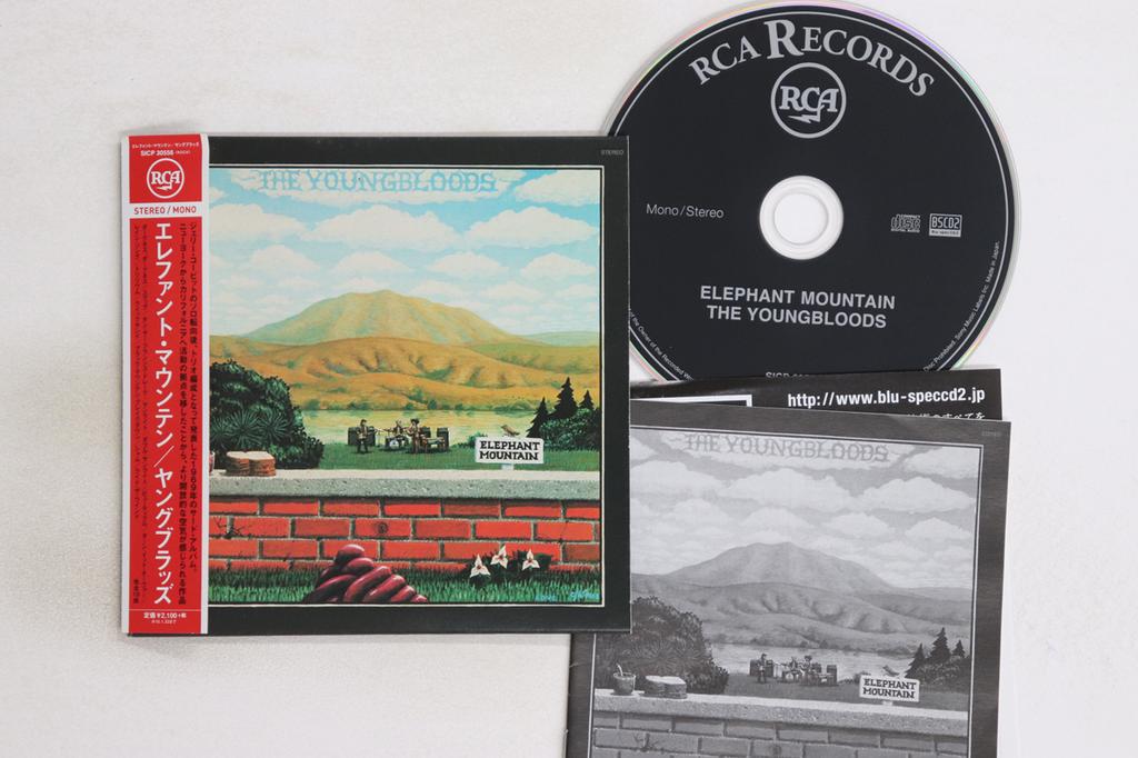 CD YOUNGBLOODS - Elephant Mountain (Blu-spec CD2) SICP30556 RCA 2014 Japan Obi Rock Used