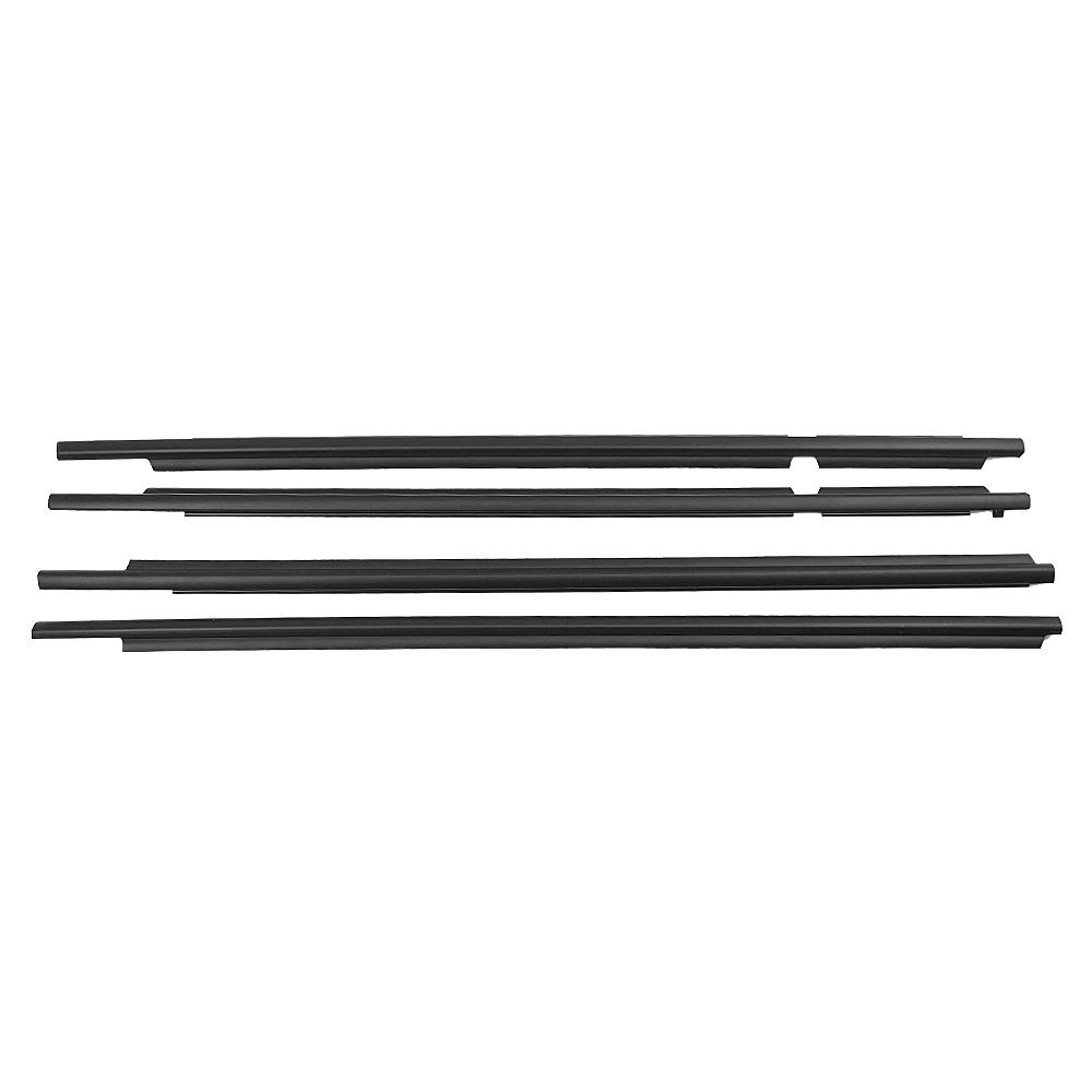 Door Window Exterior Seal Strip Weatherstrip Molding Trim Bar For Toyota Land Cruiser Prado 120 Series Lexus GX470 2003-2009