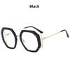 New Fashion Large Polygon Women Glasses Frame Photochromic Anti Blue Light Computer Reading Hyperopia Eyeglass