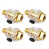 Air Line Lubricator Mini In-line Air Tool Oiler 1/4"NPT Inlet and Outlet for Air Prevent Corrosion Improve Efficiency