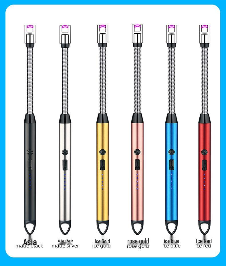 Extra-Long USB Pulse Arc Lighter for Kitchen and Gas Stoves