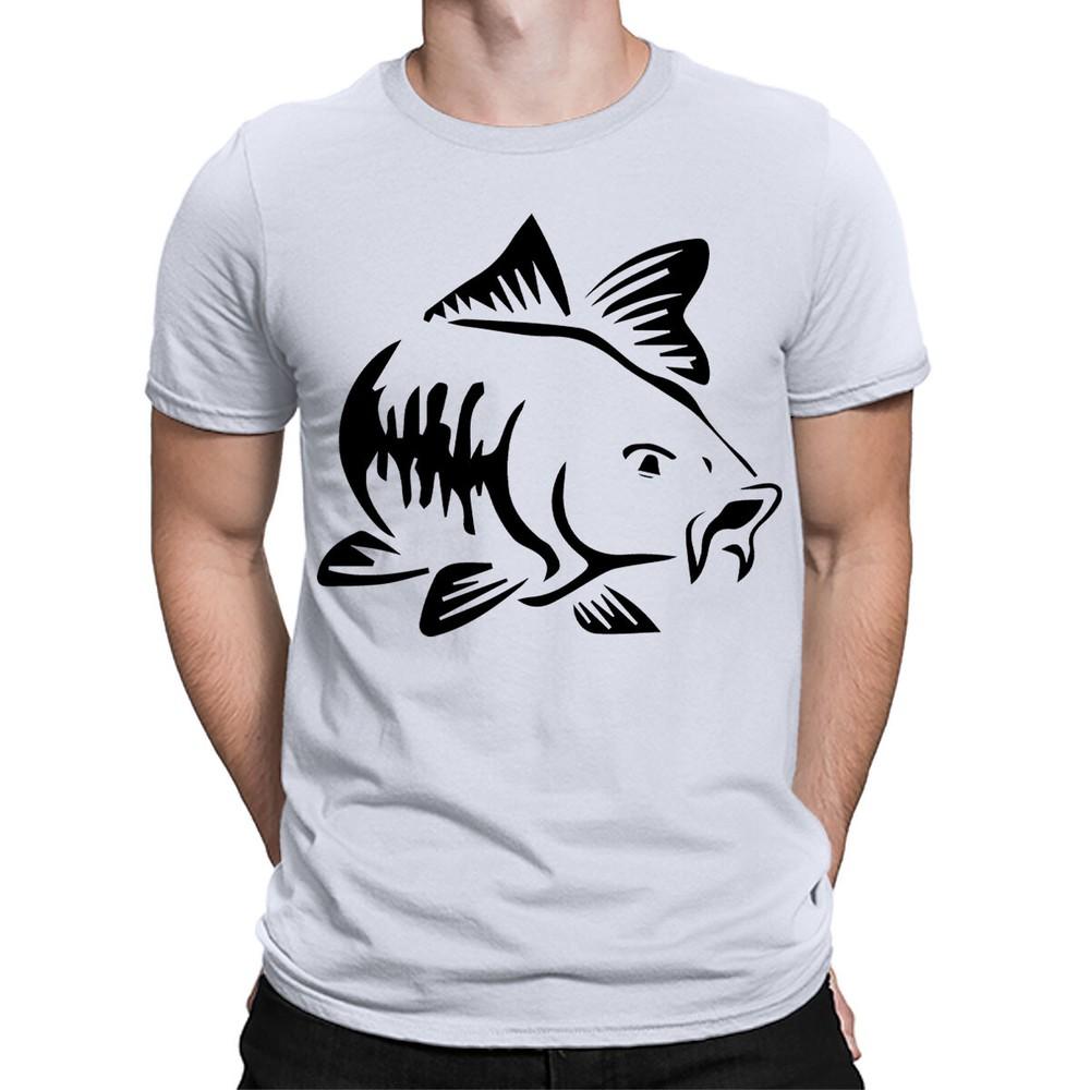 Carp Fishing Fisherman Angling Fish Hunter Fathers Day Mens TShirts Top TA38 2XL