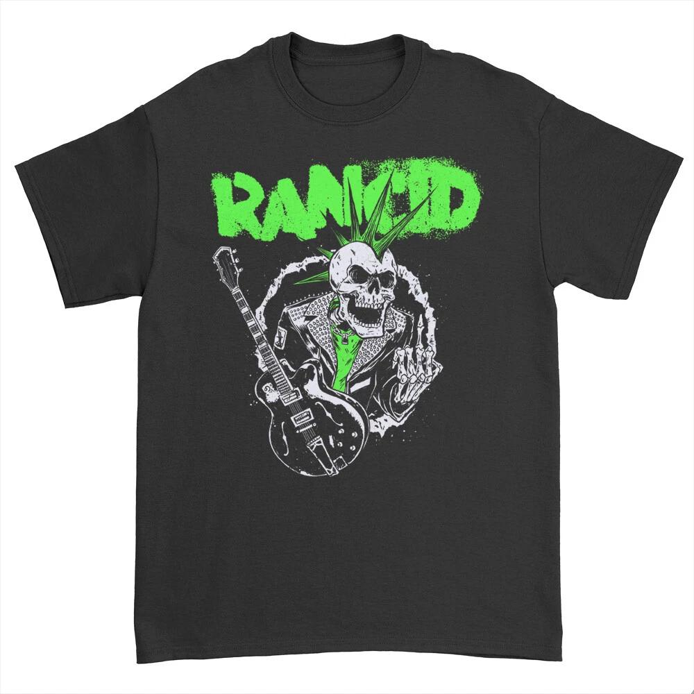 Rancid Skele Guitar T-Shirt S M L XL 2XL NEW XL