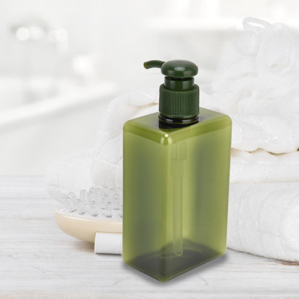 3Pcs 280ml Capacity Pump Bottle Press Bottle Travel Bottle Refillable Lotion Container  For Travel