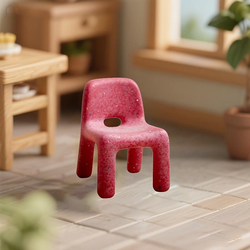 1PC Nordic Style Plastic Chair Backrest, Stylish Office Desk Chair, Bedroom, Living Room, Dormitory