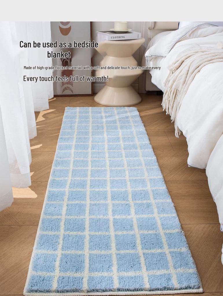 Korean-Style Non-Slip Water-Absorbing Floor Mat for Bathroom, Entrance, or Bedroom