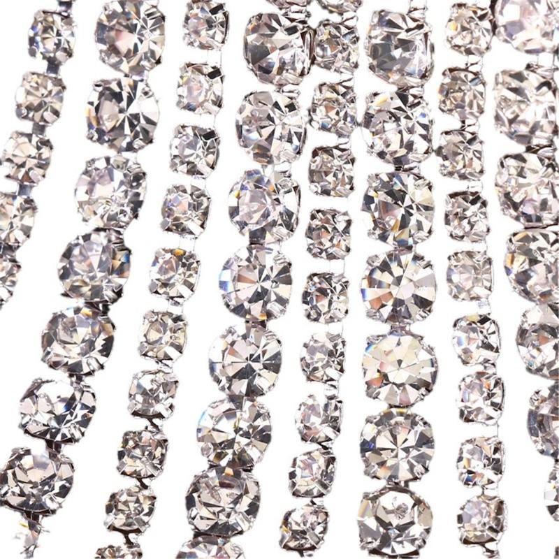 Blingbling Waist Belt Stylish Multilayer Crystal Waist Chain Belt Elaborate Chain Belly Chain for Belly Dance