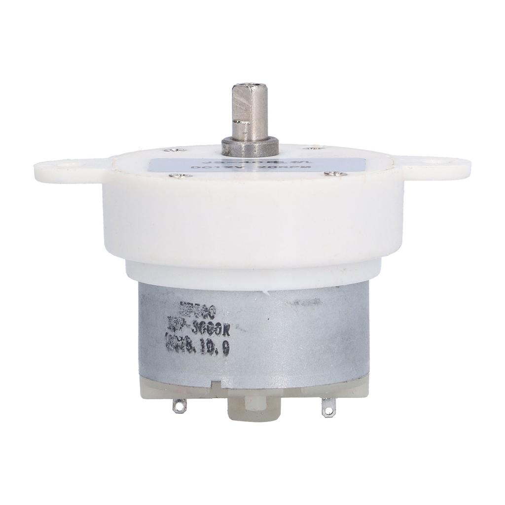 Getriebemotor Kunststoff Geschwindigkeitsreduzierung Getriebe DC 12V 20 U/min für Spielzeugausrüstung Maschinen JS?40