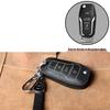 Universal Nappa Leather Key Cover for Honda, Toyota, Hyundai, Nissan - Car Modification Accessory