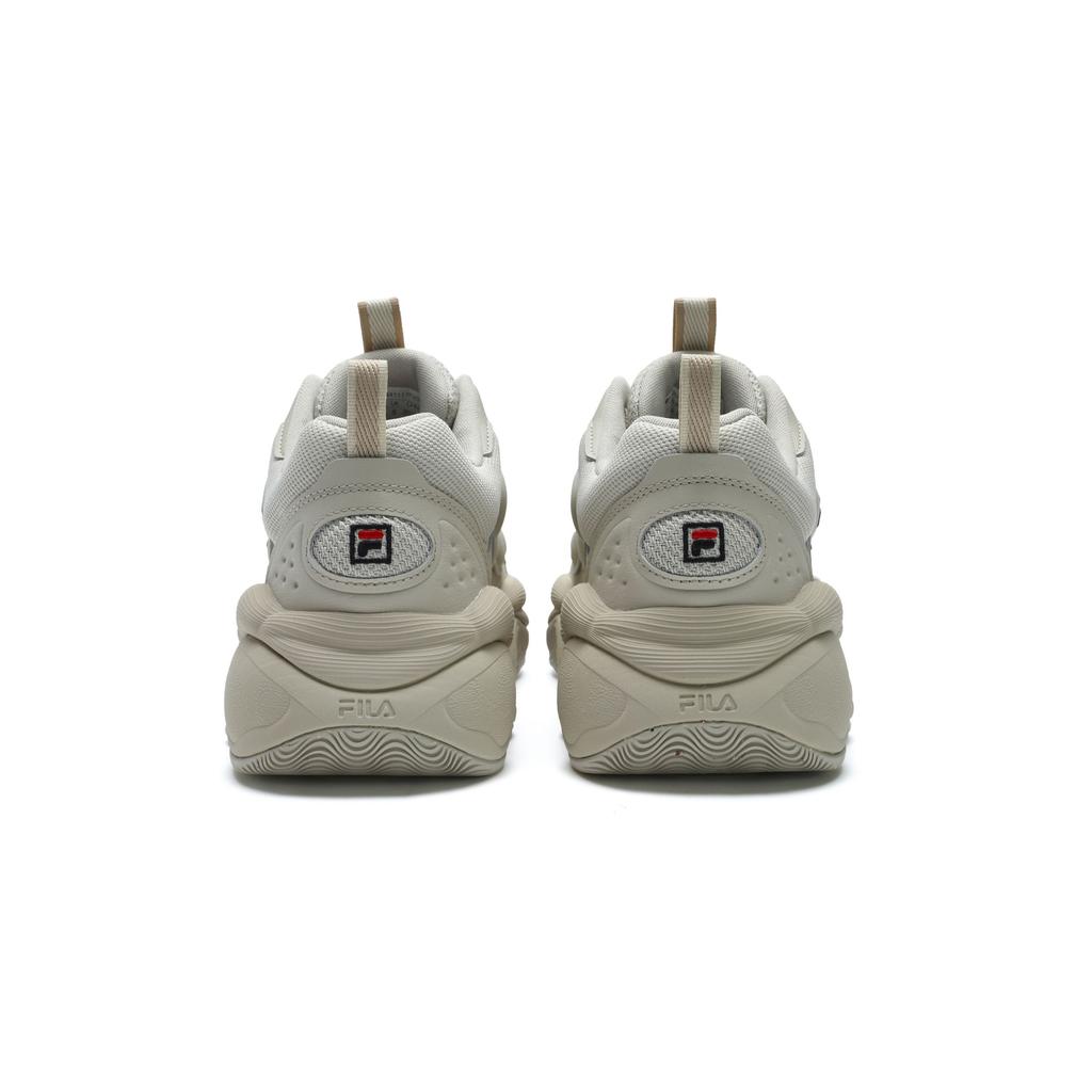 FILA Pease Comfortable Versatile Fashion Low-Top Lifestyle Casual Shoes Men sneakers Oatmeal-Brown F12M441117FVS