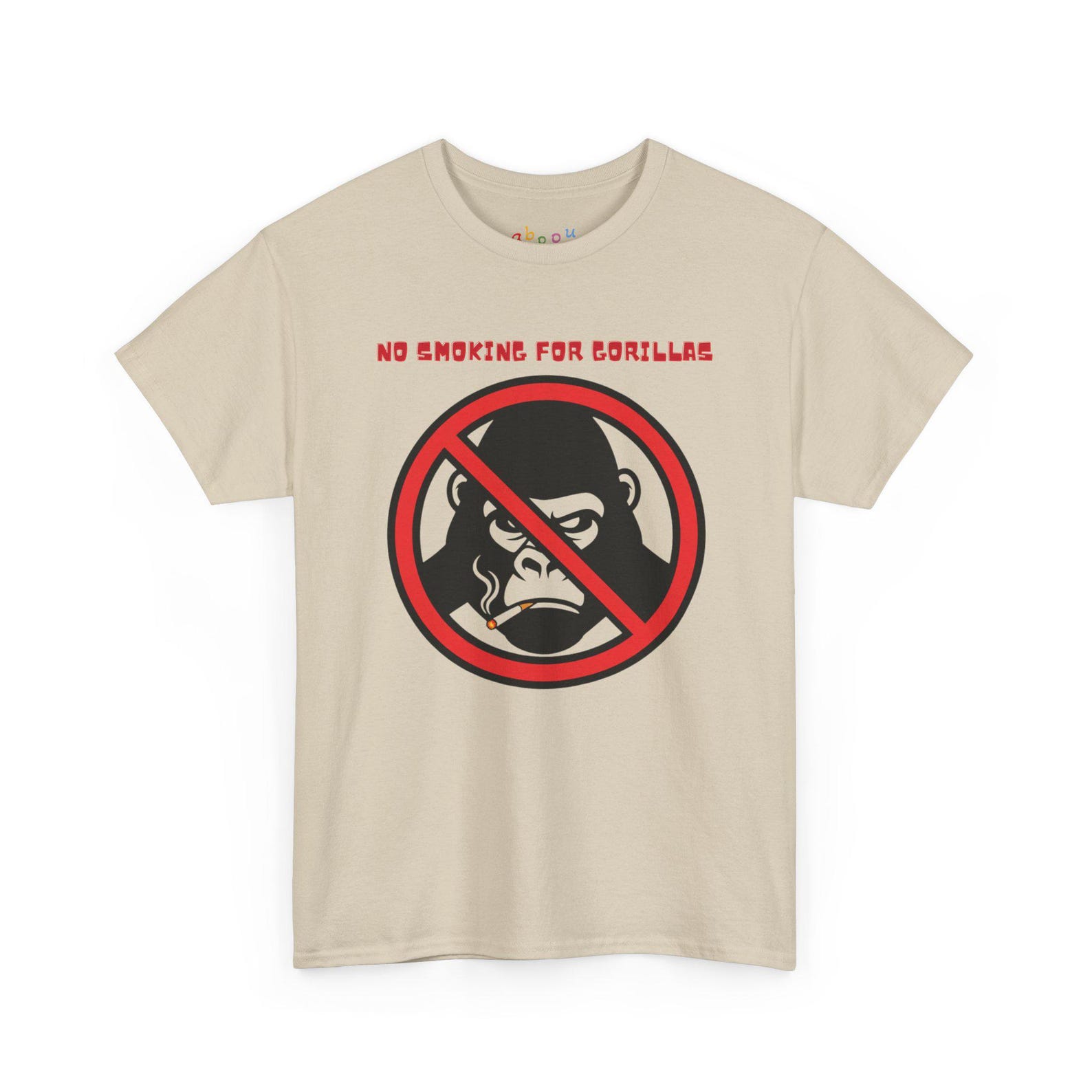 No Smoking Gorilla T-Shirt XL