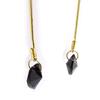 Les Trésors De Lily [J6708] - Boucles Créateur 'Mineralia' love noir
