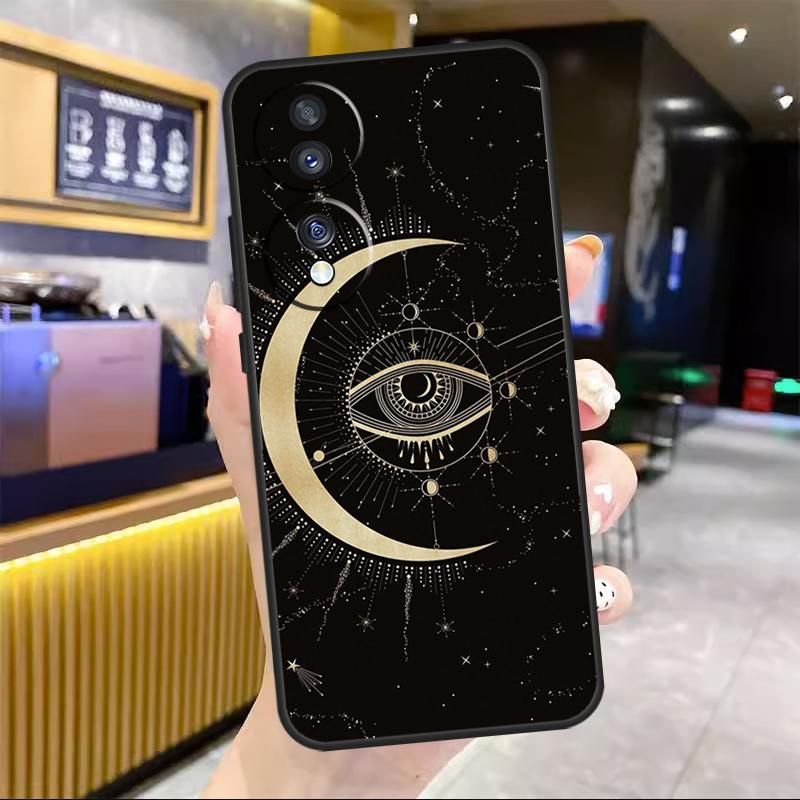 Fortune Telling Moon Stars Hands Art For Honor Magic 7 Lite 5 6 8 Pro Case For Honor Win RT X9c X9a X9b X8b X8c 200 400 50 70 90