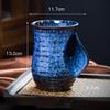 560ml Creative Ceramic Coffee Cup Colorful Warm Hand Mug Kiln Changed Pottery Tea Pot