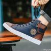 Spring New Breathable Lightweight Sports Shoes Fashion Versatile Men High Top Sneakers Casual Comfortable Outdoor Running Shoes