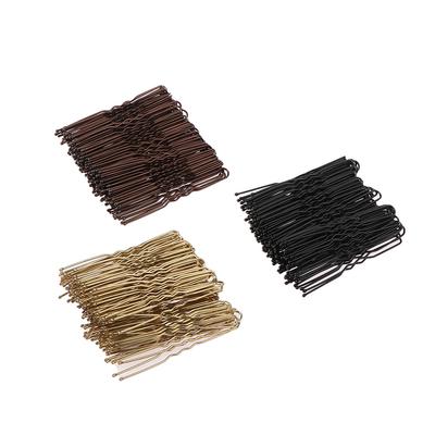 50Pcs/Set Hair Waved U-Shaped Bobby Pin Barrette Salon Grip Clip Hairpins