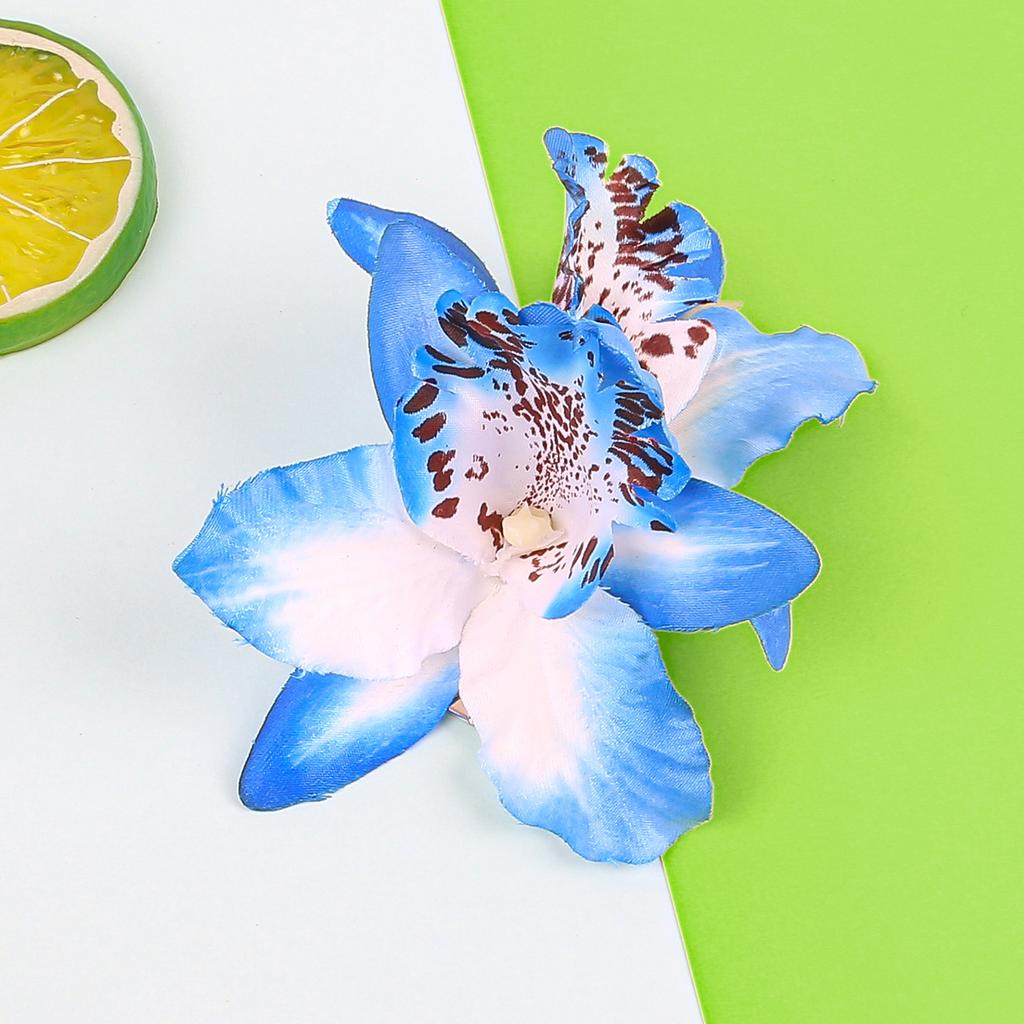 Modische simulierte Blume Haarspangen Haarnadeln für Frauen Orchidee floral Haarspangen Clips für Mädchen Damen Koreanische Haaraccessoires