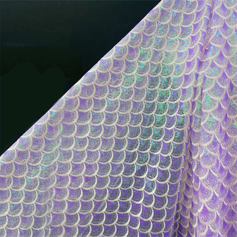 Sequin Fabric Double-Layer Sequins Fabric DIY