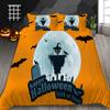 Halloween Decorative Quilt Cover Pillowcase Two Or Three-Piece Set Polyester 3D Digital Printing