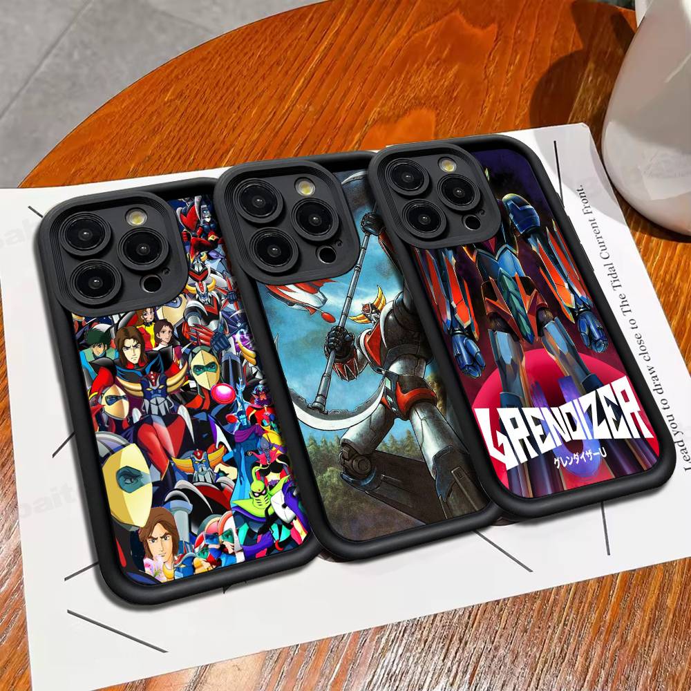 UFO R-Robot G-Goldorak Phone Case For IPhone 17 16 15 14 13 12 11 Pro Max Plus Mini Luck Cover