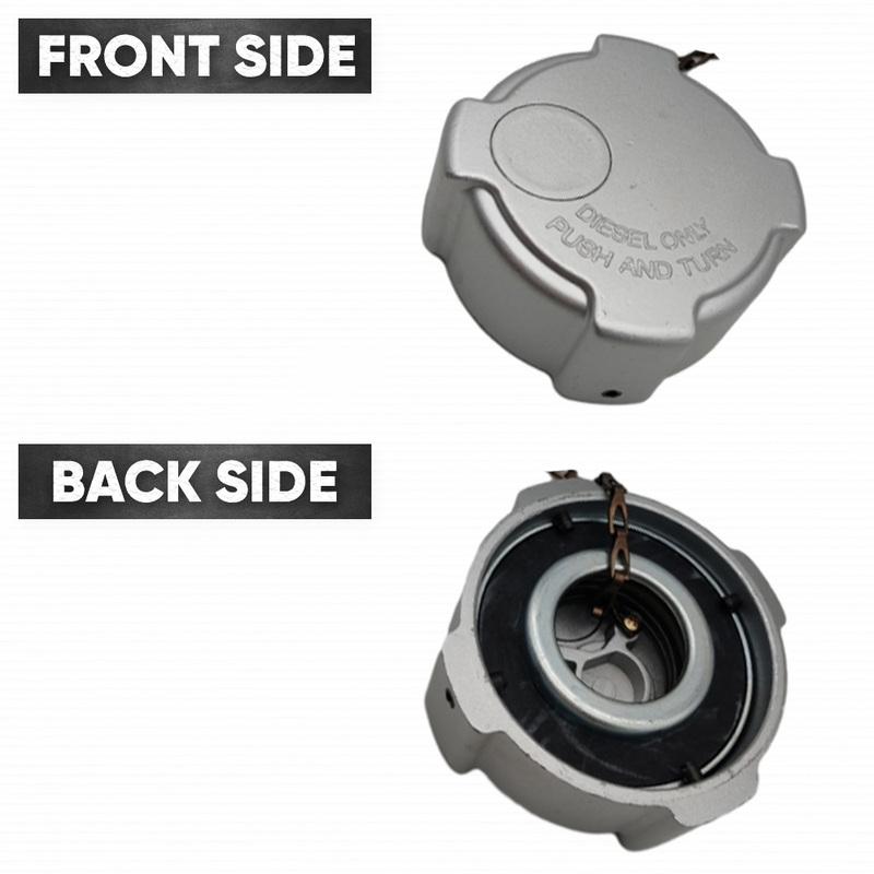 Locking Diesel Fuel Cap Cover Aluminum for Freightliner Cascadia Columbia Century Coronado M2-112 03-37017-002 0334466002