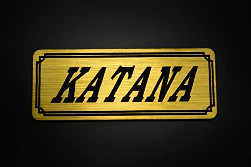 QE-657-1 KATANA SUZUKI GSX-S1000S KATANA KATANA 1000 GSX1100S KATANA GSX750S KATANA GSX400S KATANA GSX250S KATANA Exterior Tank Custom Parts Blac