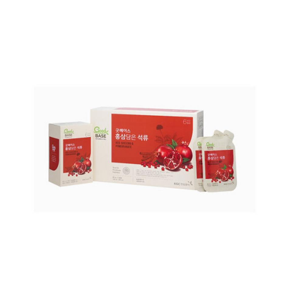 Good Base Red Ginseng Pomegranate Red Ginseng Gift Set 1 Pack 50ml