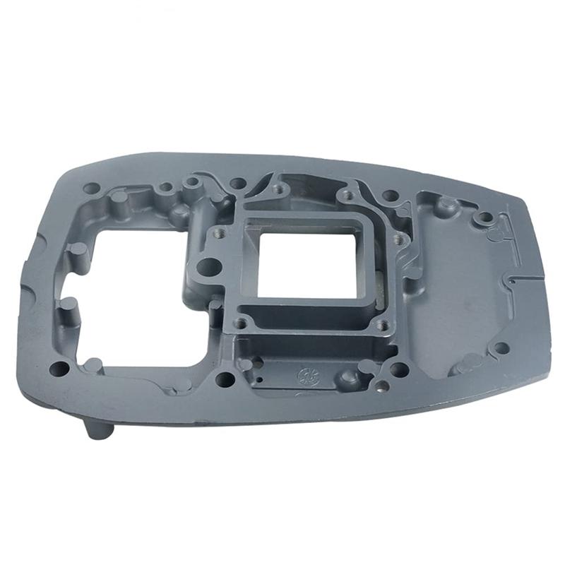 Authentic 6B4-41137 Exhaust Duct Manifold Plate For Outboard Engine 2 Stroke 15D 9.9HP 15HP 6B4-41137-00 6B4-41137-00-5B