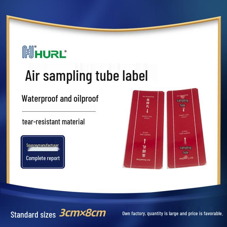 

Sampling Tube Label Suction Hole Label