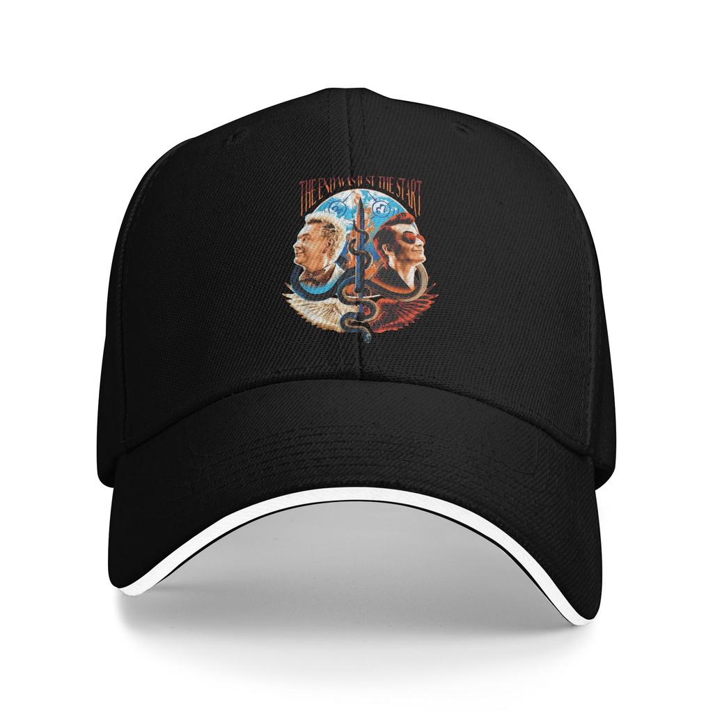 Good OUnisexs Angels Demons Baseball Caps Vintage Sandwich Cap Unisex Women Adjustable Dad Hat Workouts