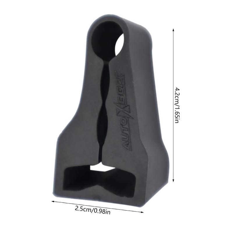 Verbesserungen Auto Türschloss Dämpfungspad Set Leise Auto Türschloss Dämpfer Set Geräuschdämpfer für Autotüren Einfache Installation