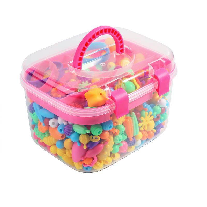 

Беспроводные нанизываемые бусины: Креативная развивающая игрушка «Сделай сам» для детей