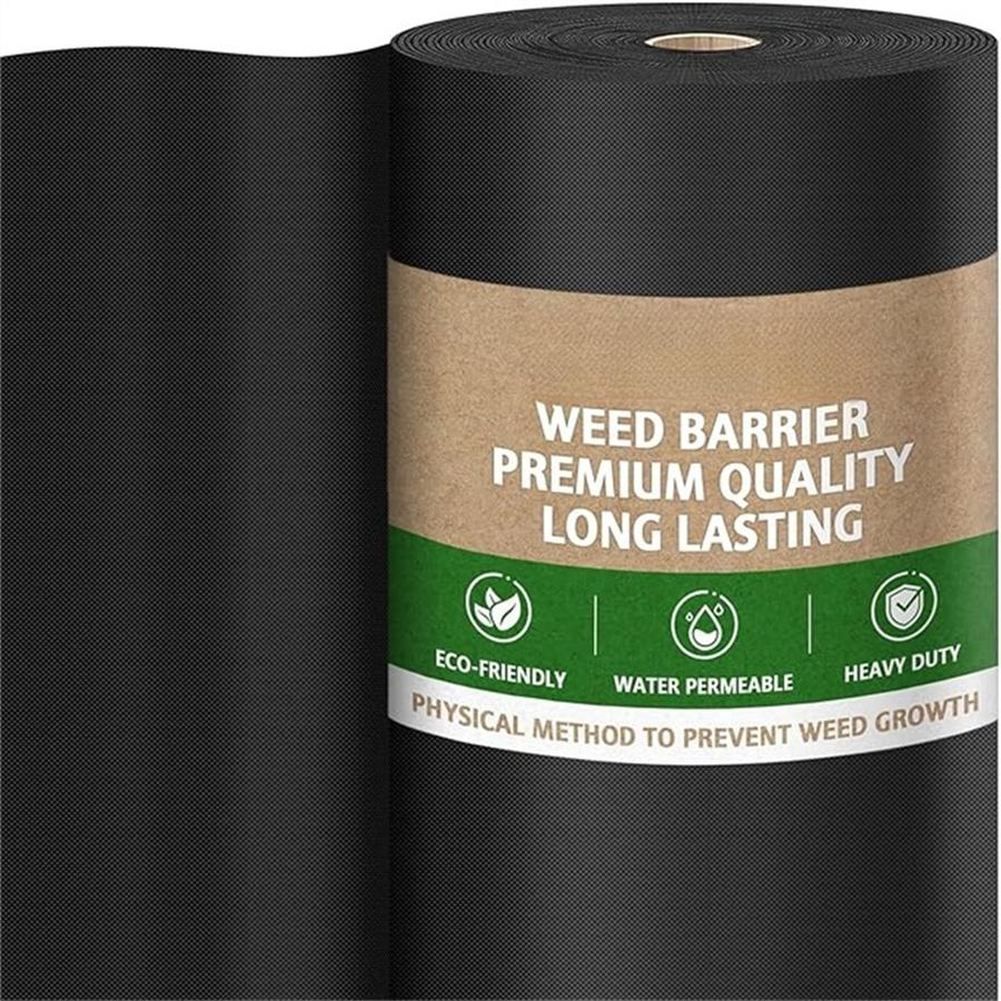1 Roll 1181 Inch Wide Premium Garden Weed Barrier LandscapeFabric, Weeding Fabric, Weed Control Fabric Ground CoverageSoil Text