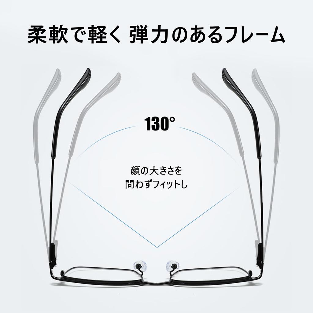 FEISEDY Photochromic Sunglasses for UV400 Blue Light Wellington B1630 Men, Protection, Blocking, Colorfast, Women's, Lightweight, Style, Driving,