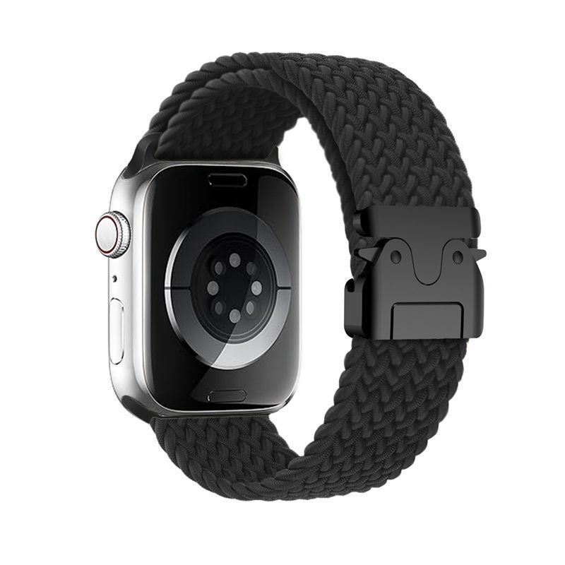 Braided Band For Apple Watch Straps 40 Mm 44mm 46mm 42mm 49mm 45mm 41mm 38mm Bracelet IWatch Series 10 SE 9 8 7 6 Ultra 2 Bands