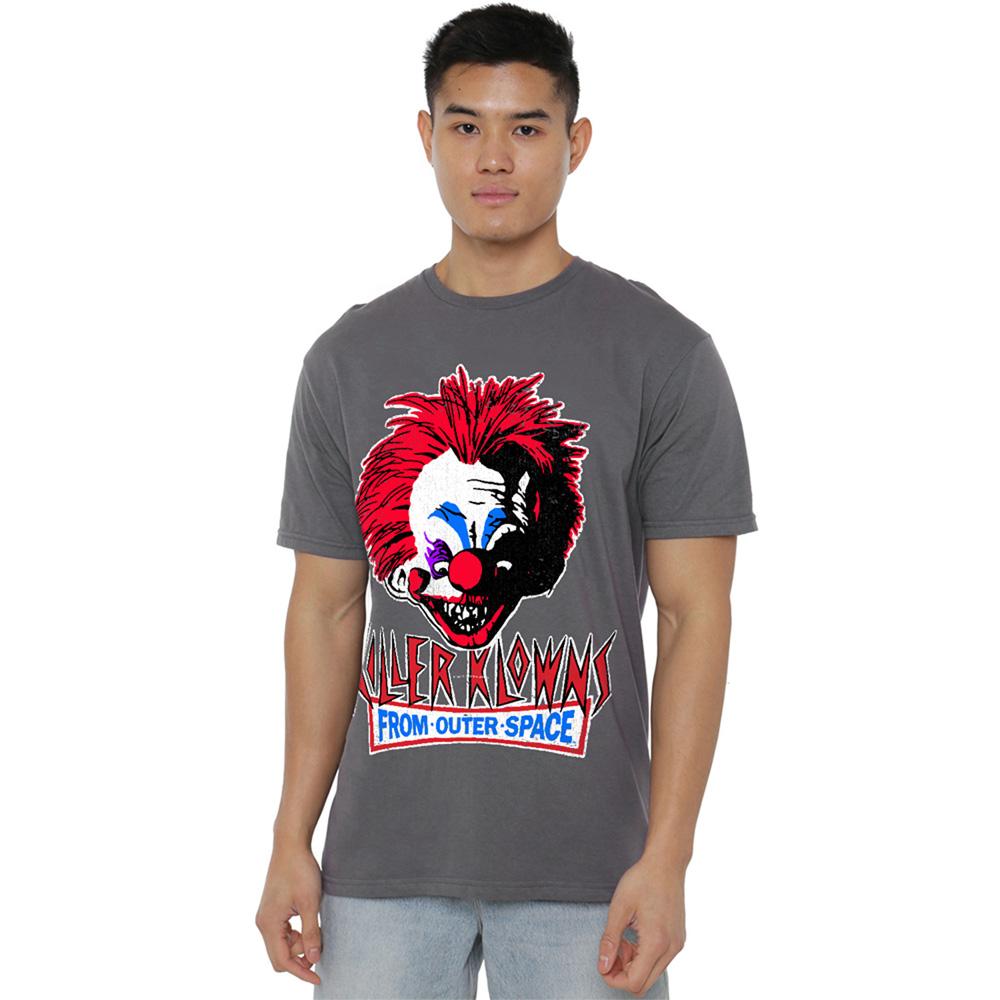 Killer Klowns From Outer Space Unisex Adult Rough Clown T-Shirt