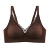 Wireless Push Up Bra Sexy Back Support Lace Trim Breathable Comfort Underwear