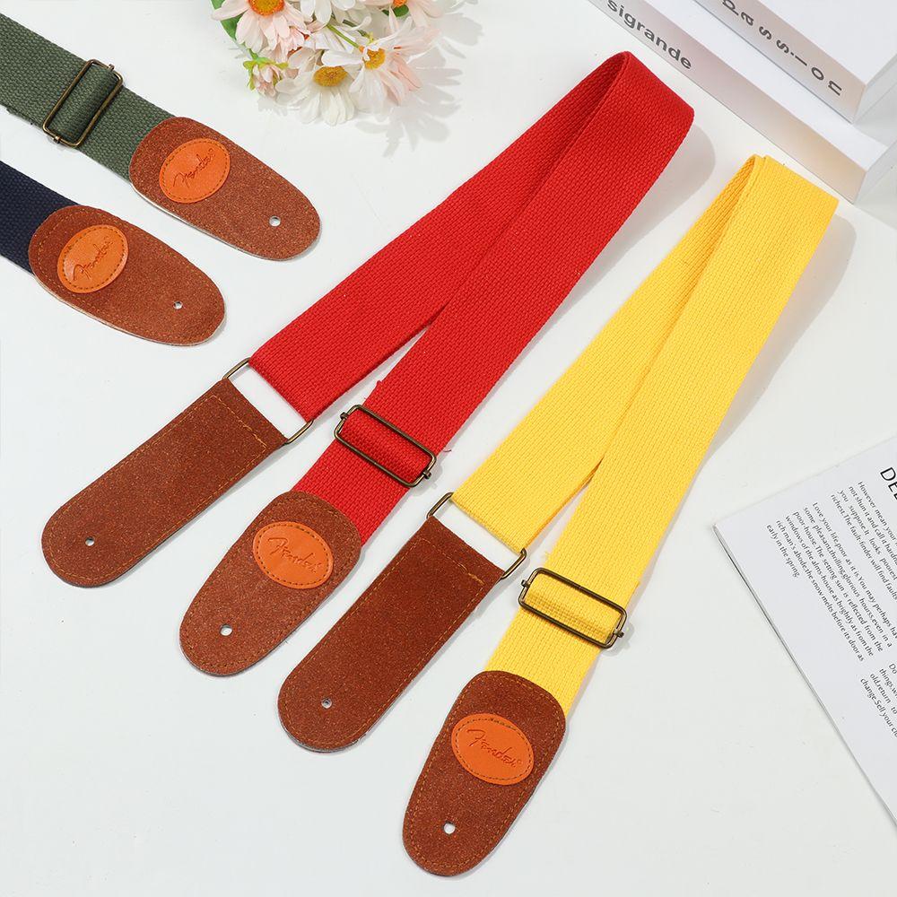 Useful Musical Instrument Part Multi-Color Guitar Belts Guitar Accessories Adjustable Guitar Strap