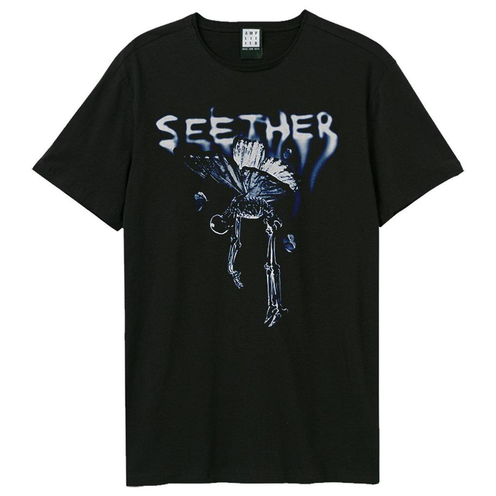 Amplified Unisex Adult Butterfly Seether T-Shirt