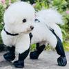 Justerbara Halkfria Hundskor Helårs Hundfotskydd Hundtasskydd Fransk Bulldogg