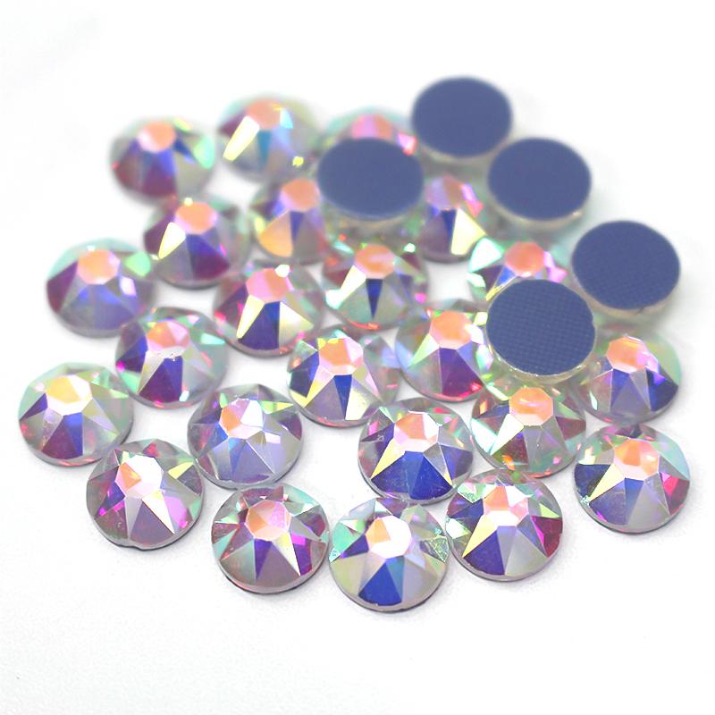 Lucky Bulk Big Size Ss40 Ss50 2088 8+8 Ab Star Cuts Crystal Ab Hotfix Rhinestones Hot Fix Stone Crystal Iron On Rhinestone