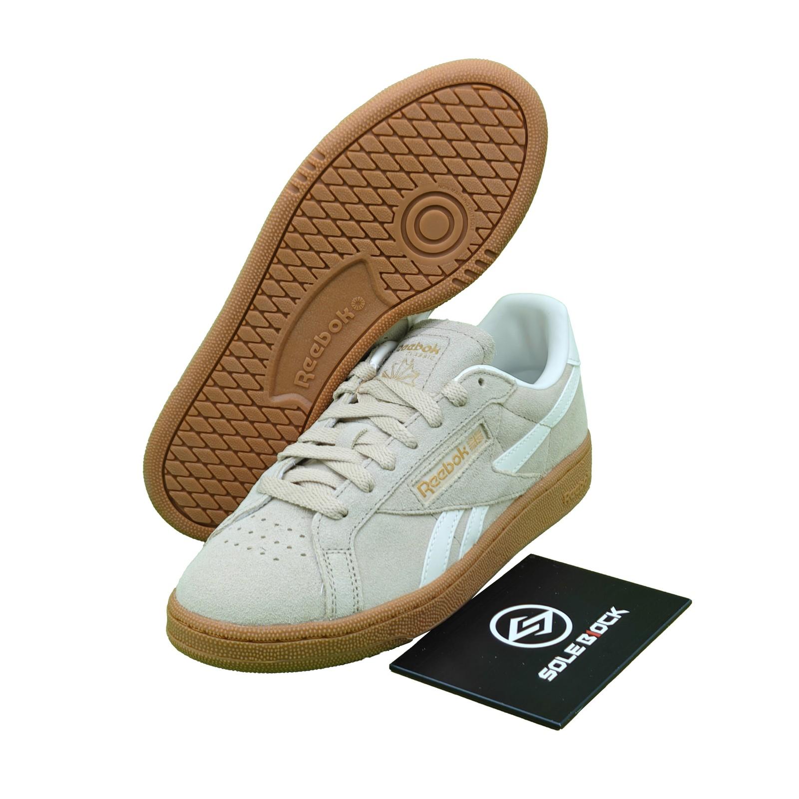 

Reebok Wmns Club C Grounds UK Classic Beige Chalk Gum 100208145 36