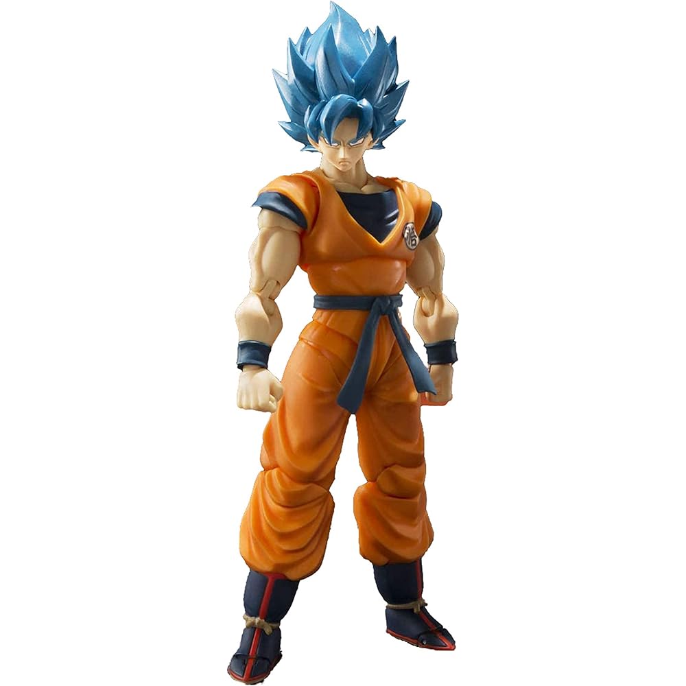 TAMASHII NATIONS S.H. Figuarts Dragon Ball Super Saiyan God Super Saiyan Goku 140mm Painted Action Figure ABS PVC
