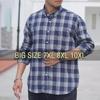 Men Shirt Plaid Flannel Oversize Plus Size 6XL 7XL 8XL 10XL Fashion Casual Loose Long Sleeve Cotton Soft Dress High Quality